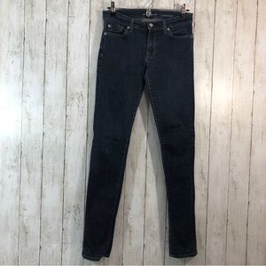 7 For All Mankind Roxanne Skinny Jeans 28